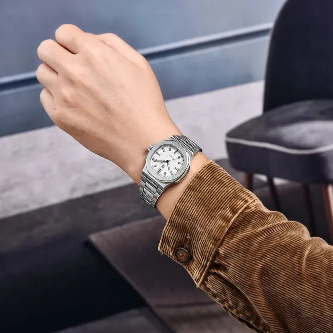 Montre Pagani Design Automatique 40 mm – Rose or bleu