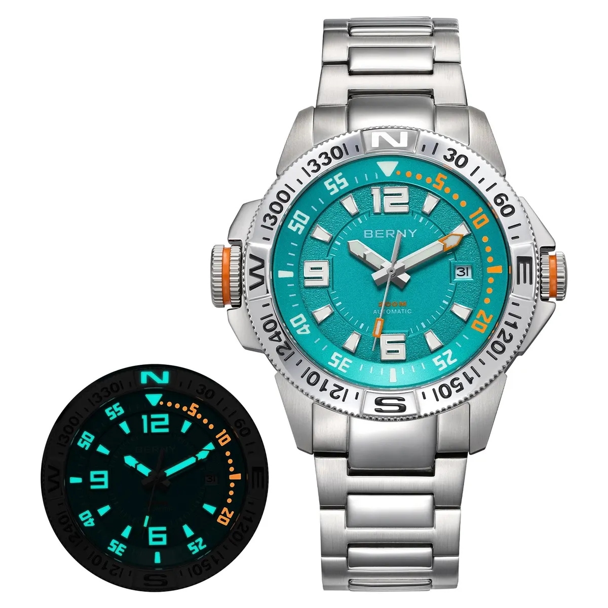 Montre Berny AM162MS Automatique – Argent