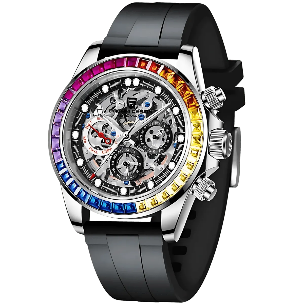 Montre Pagani Design PD-1653 40 mm – Caoutchouc