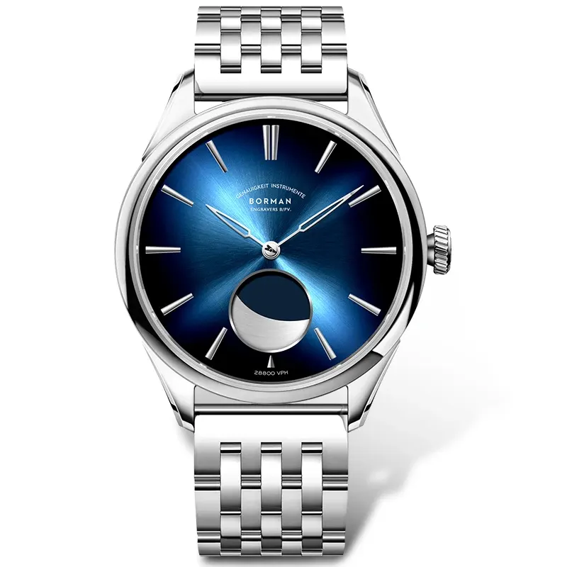 Montre Borman Automatique 41,5 mm – Argent