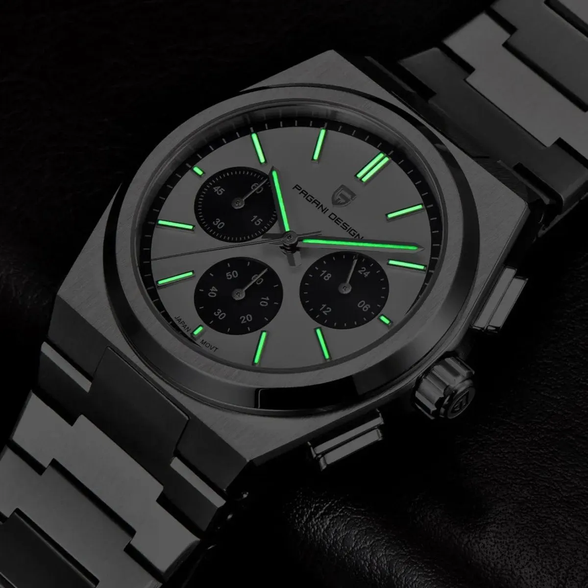 Montre Pagani Design PD-1761 Méca-quartz 40 mm – Bleu
