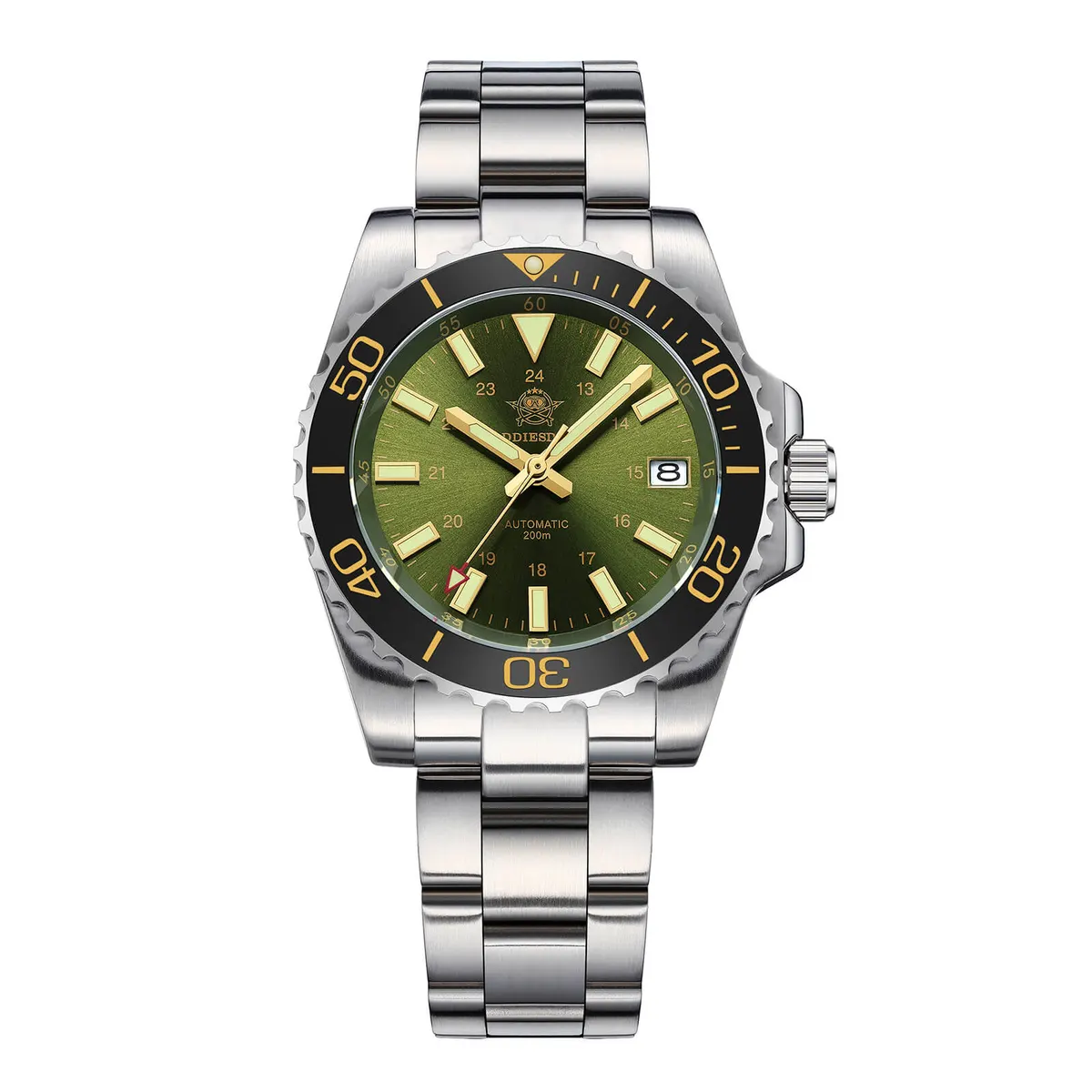 Montre Addiesdive AD2504 Automatique 42,6 mm – Vert