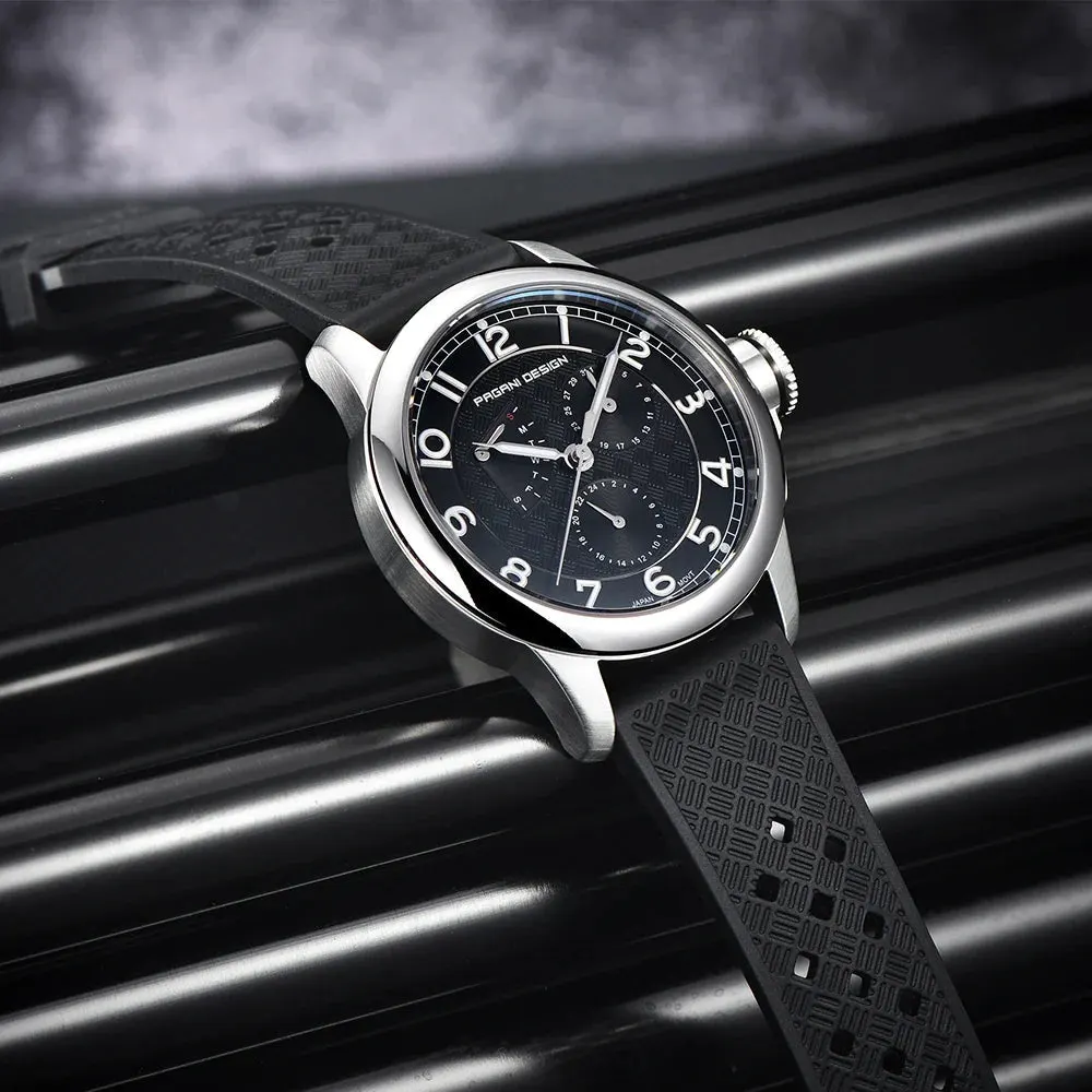 Montre Pagani Design Quartz 40 mm – Bleu