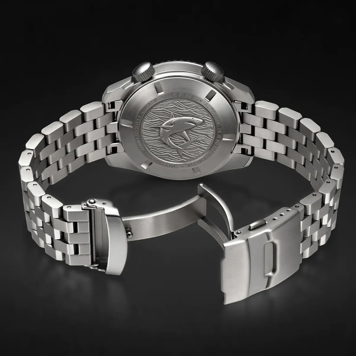 Montre Berny AM155MS – Argent / Orange