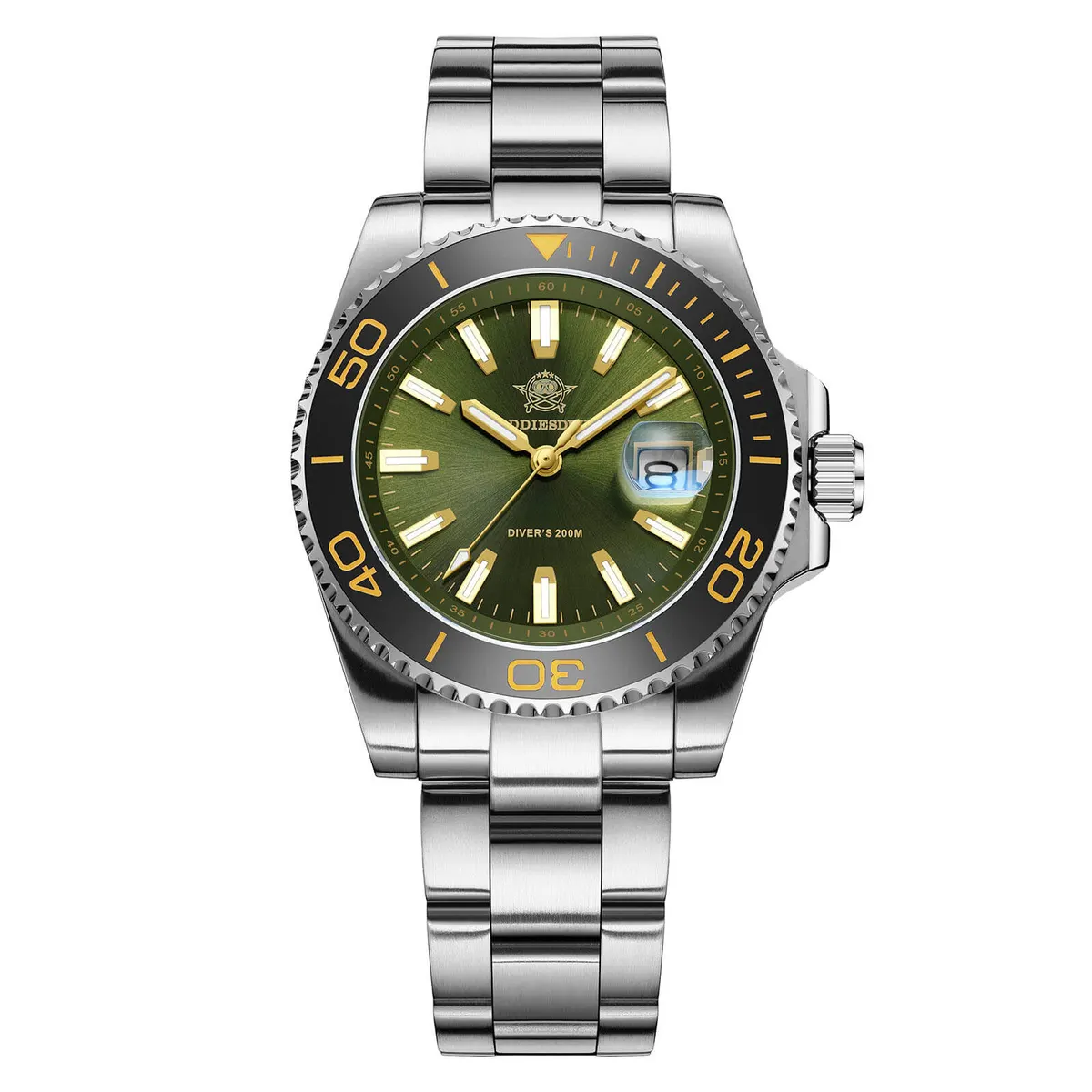 Montre Addiesdive AD2510 Quartz 41 mm – Vert