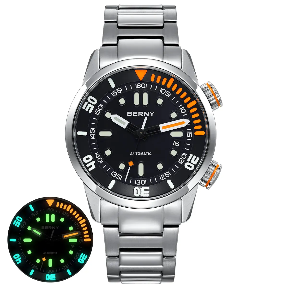 Montre Berny AM339MS Automatique – Noir