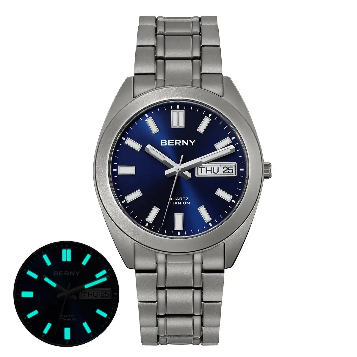 Montre Berny T2567MS Quartz – Bleu