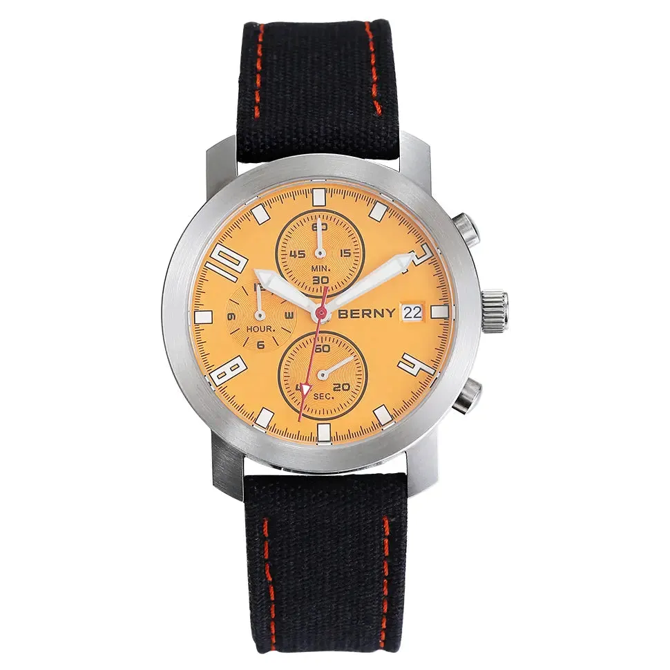 Montre Berny Quartz – Orange