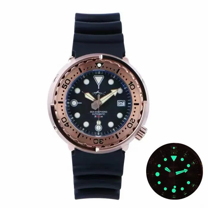 Montre Heimdallr Automatique 47 mm – Lunette or rose