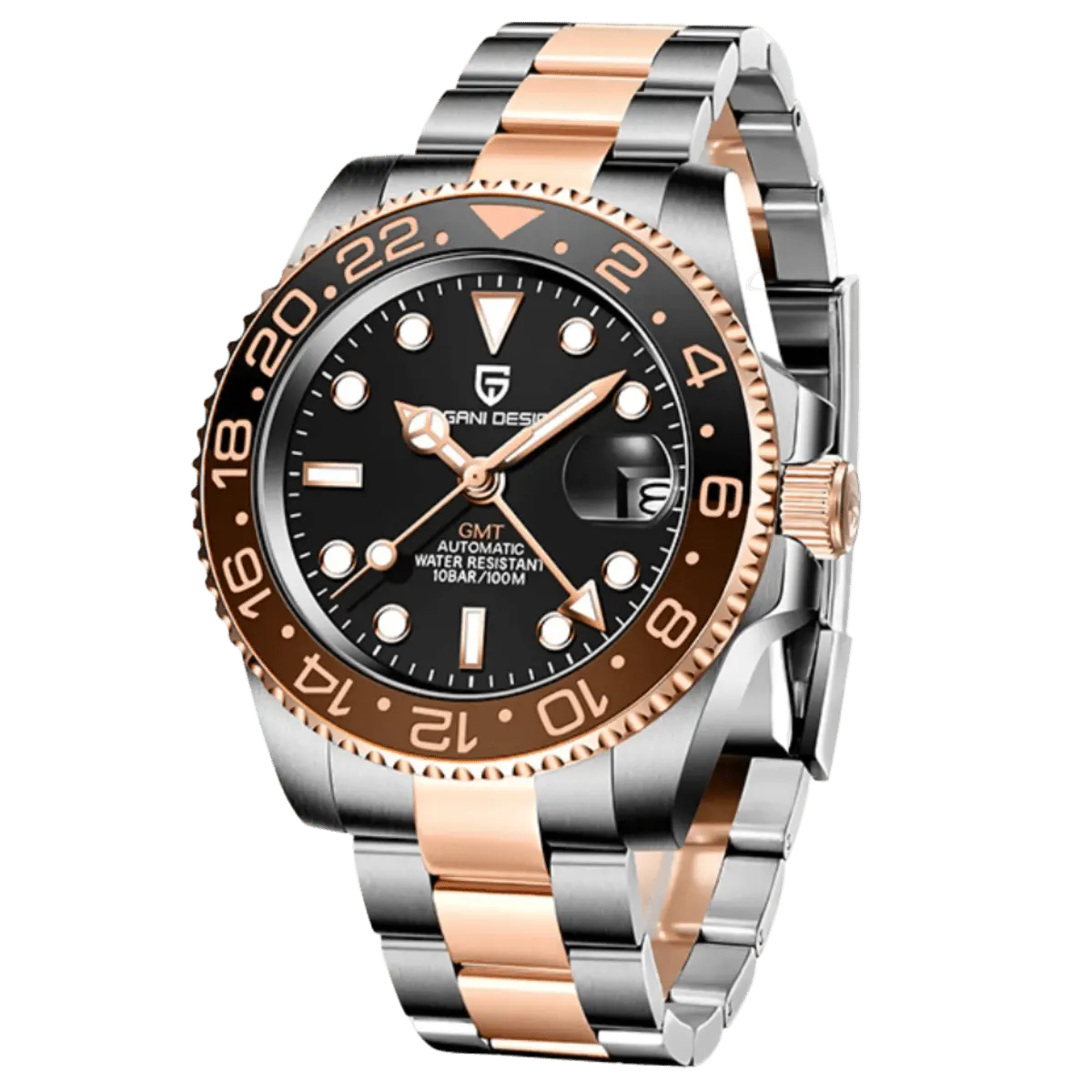 Montre Pagani Design PD-1662 Automatique 40 mm – Or rose
