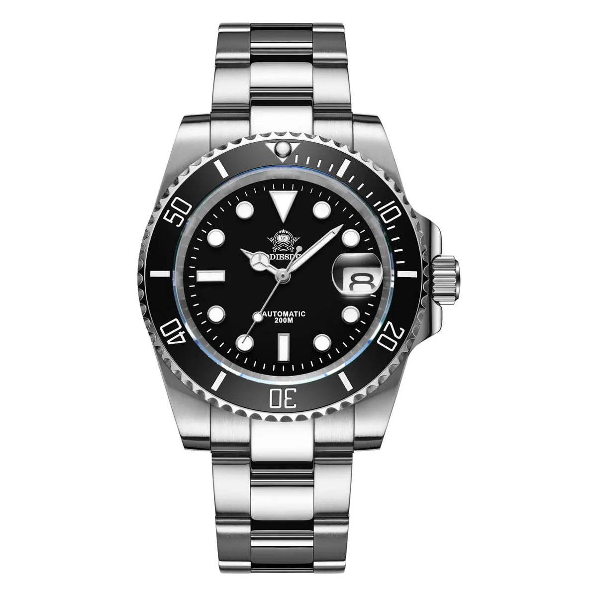 Montre Addiesdive Automatique 41 mm – NH35 / Noir