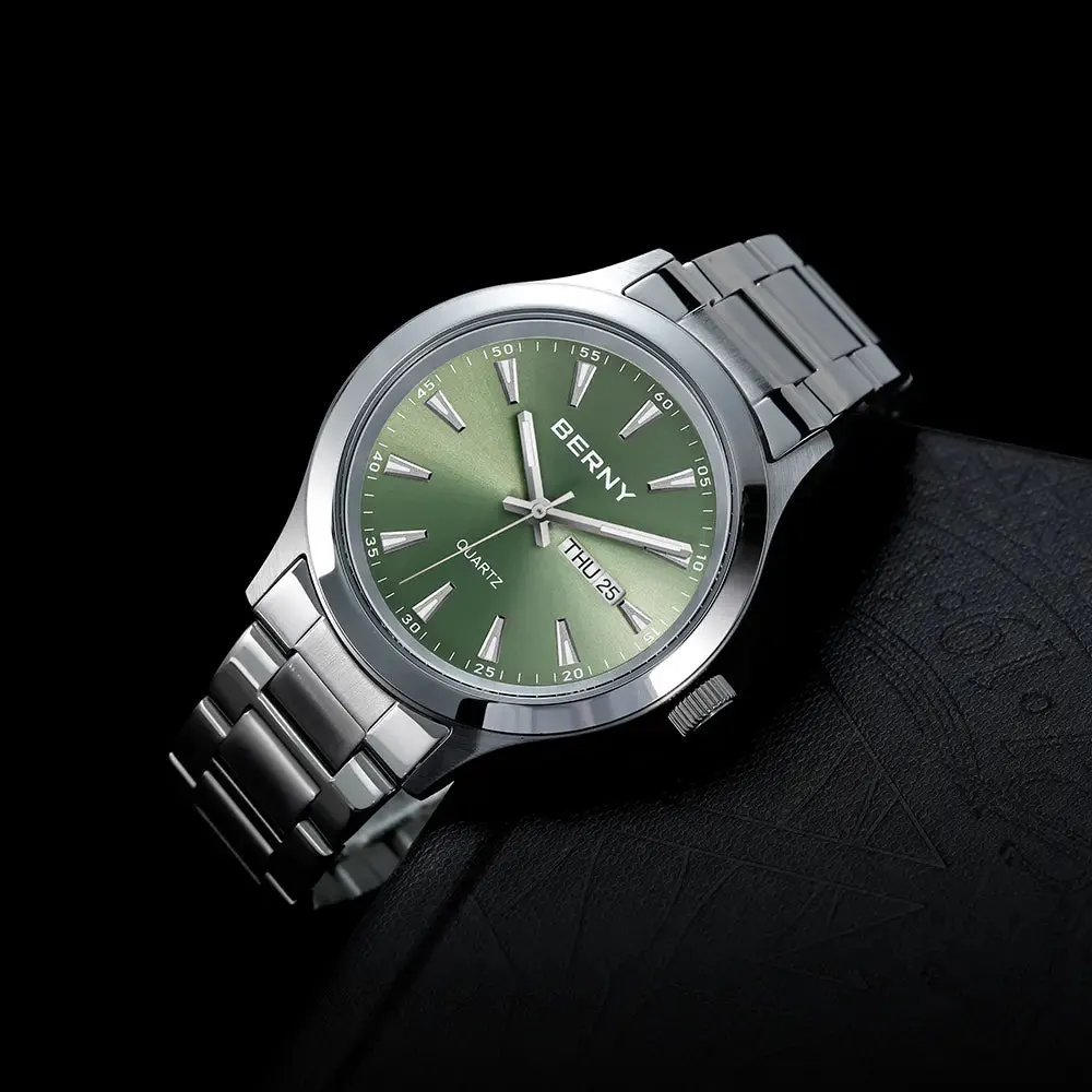 Montre Berny Quartz – Vert