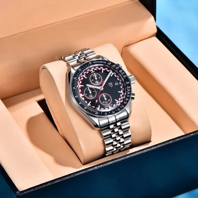 Montre Pagani Design Méca-quartz 40 mm – Rouge