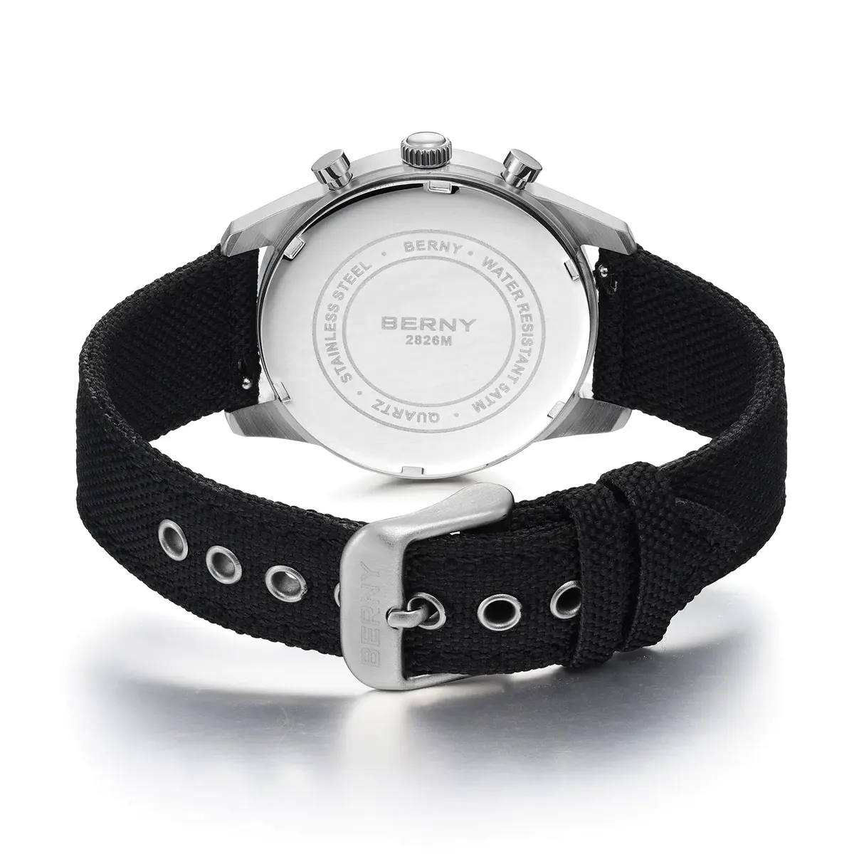 Montre Berny Quartz – Orange / Noir