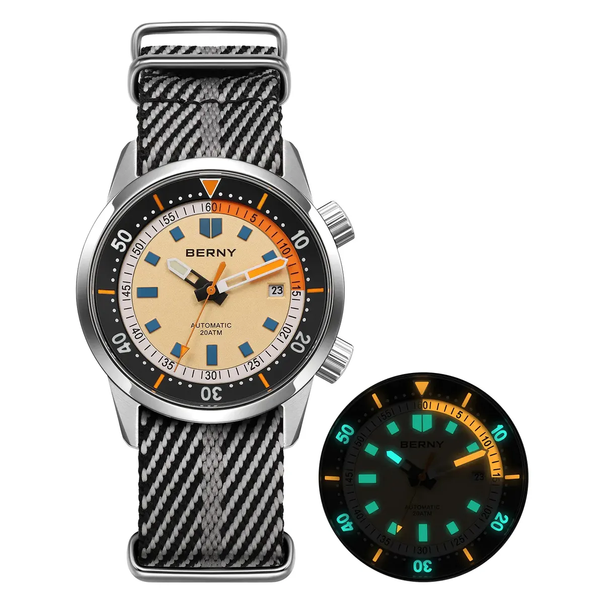 Montre Berny AM439MNY – Jaune