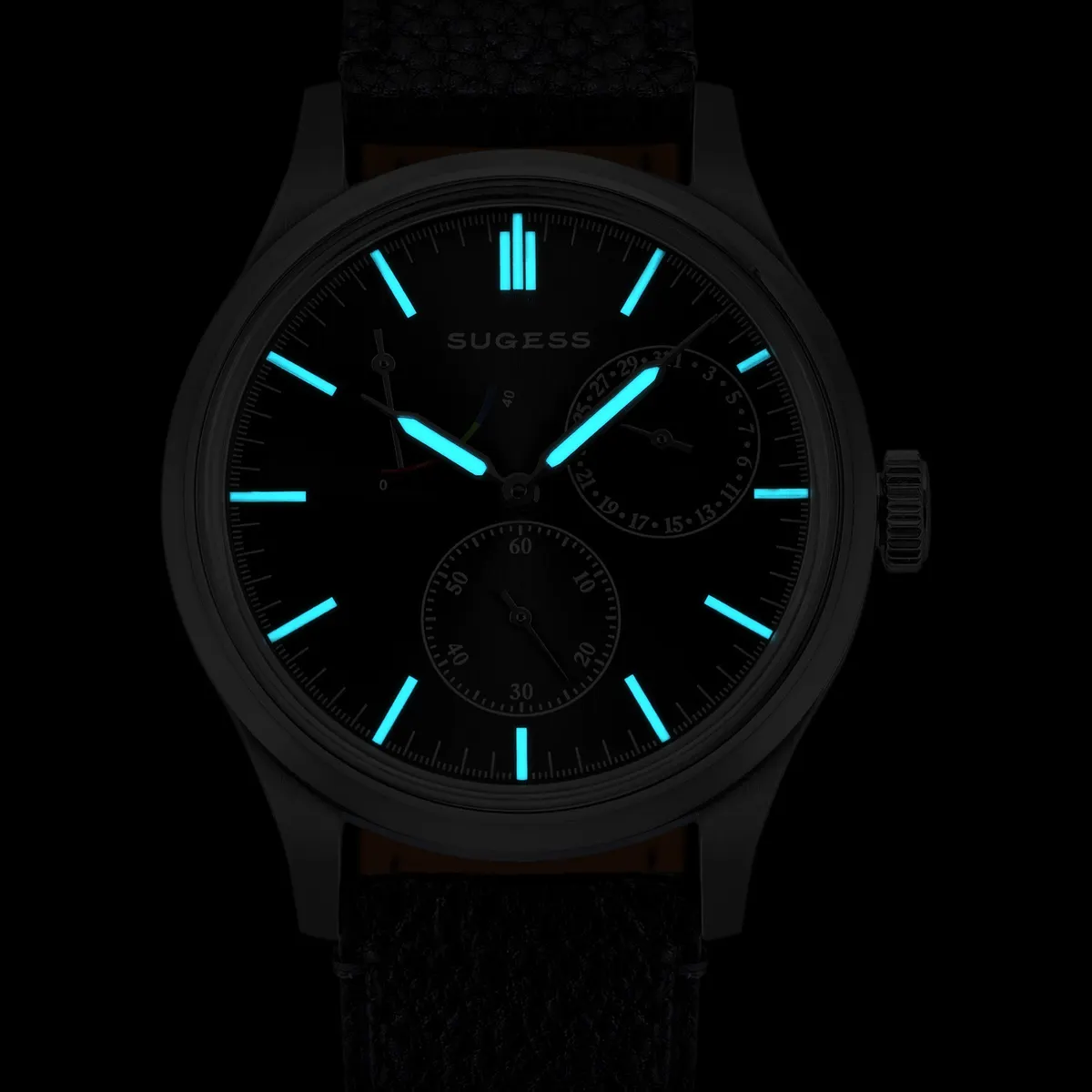 Montre Sugess S458 – Cadran gris