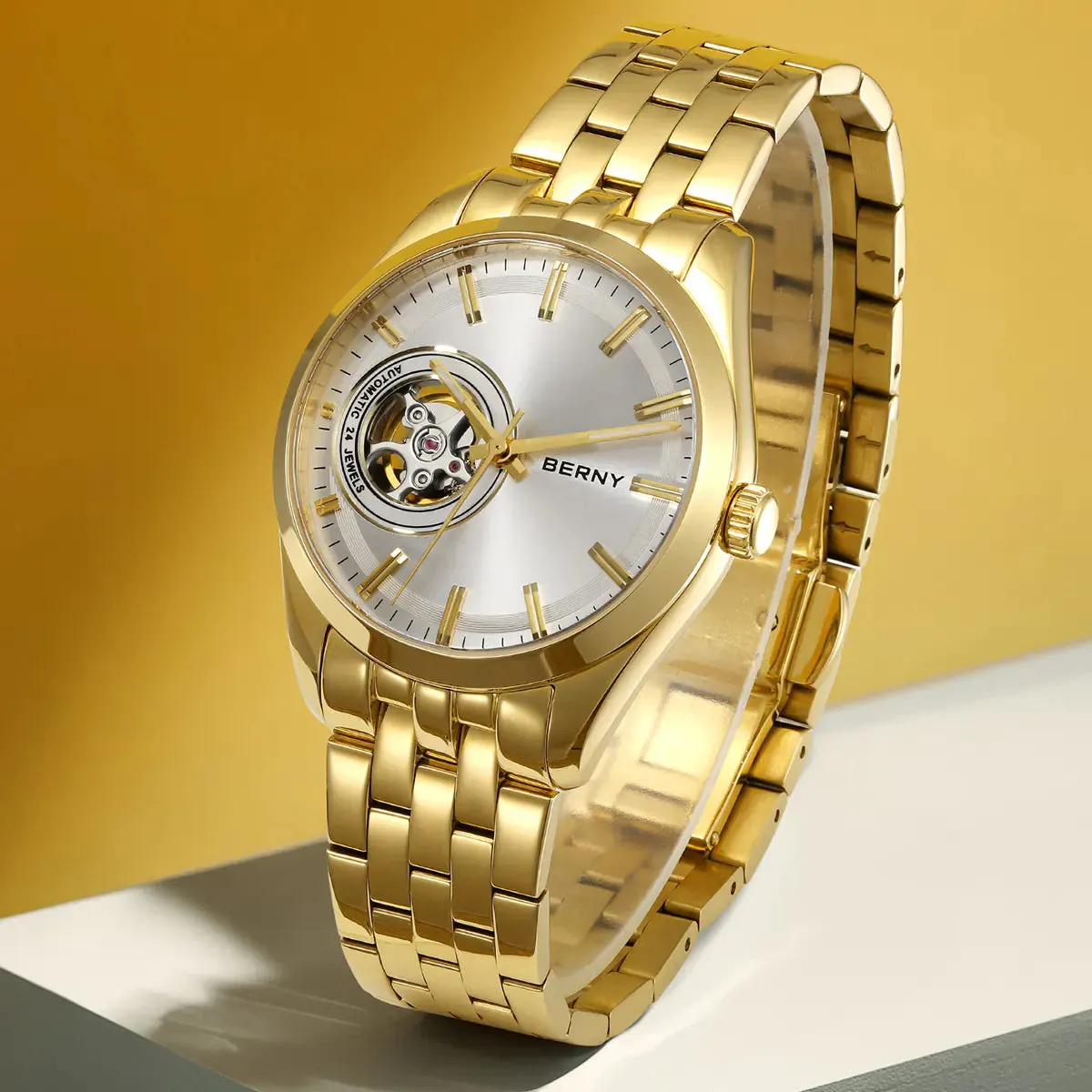 Montre Berny AM179M-Y – Blanc