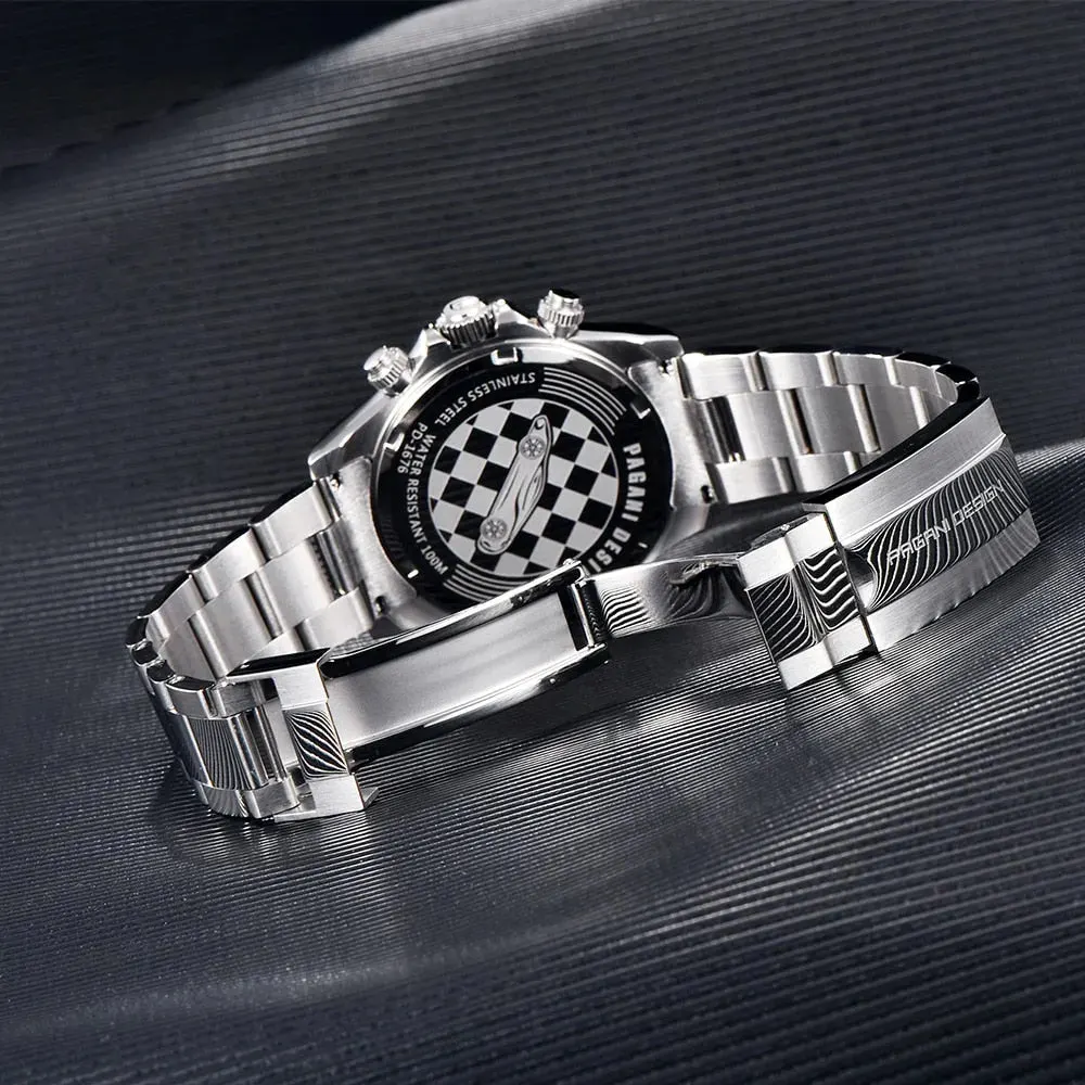 Montre Pagani Design Méca-quartz 40 mm – Noir