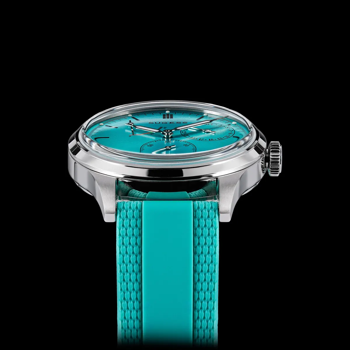 Montre Sugess S458 – Cadran bleu clair