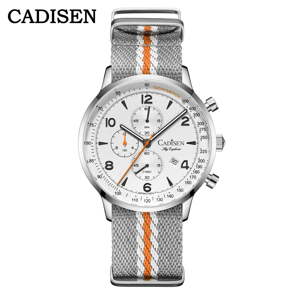 Montre Cadisen Quartz – Blanc