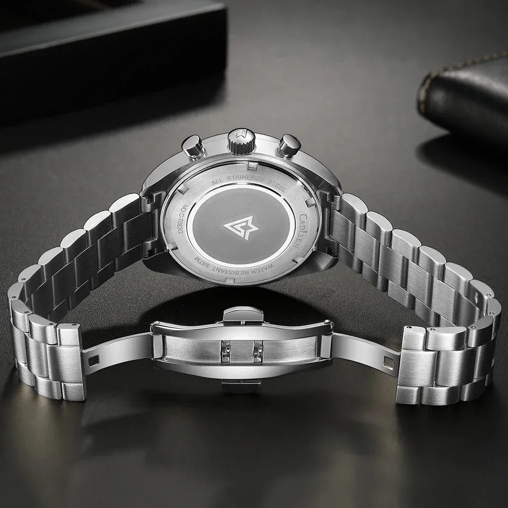 Montre Cadisen VD53 Quartz – Blanc