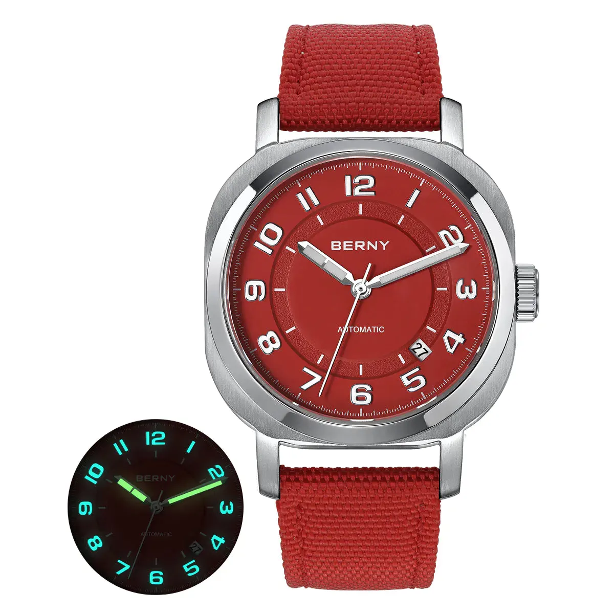 Montre Berny AM133V Automatique – Rouge