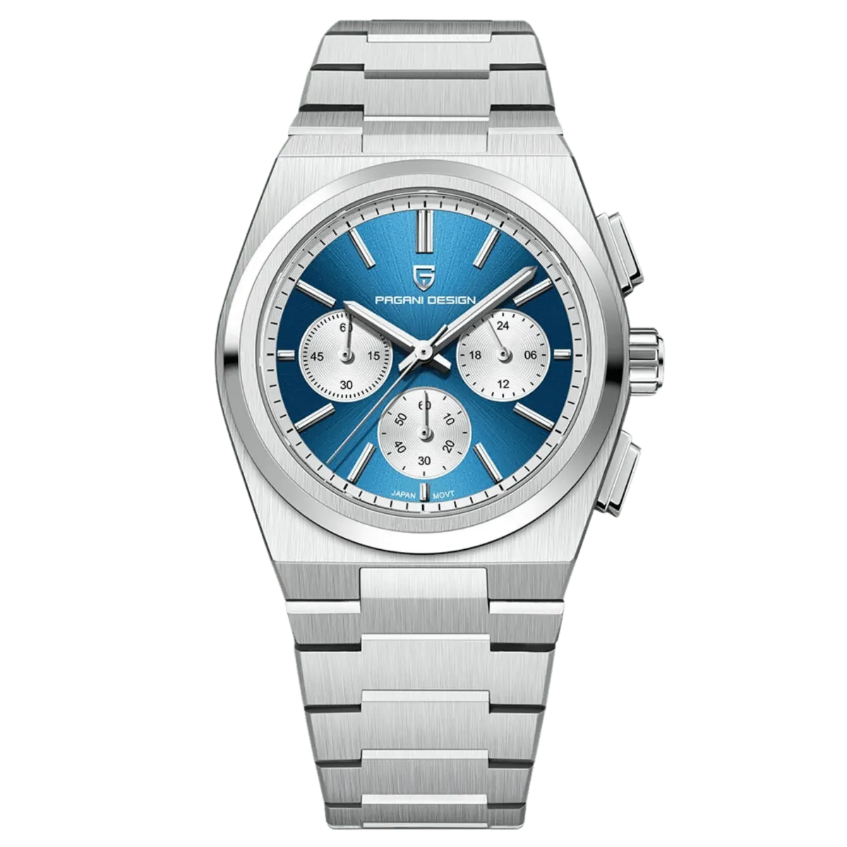 Montre Pagani Design PD-1761 Méca-quartz 40 mm – Bleu