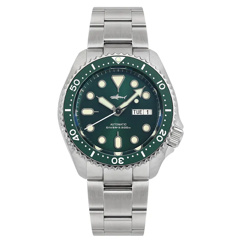 Montre Heimdallr SKX007 Automatique 42 mm – Vert