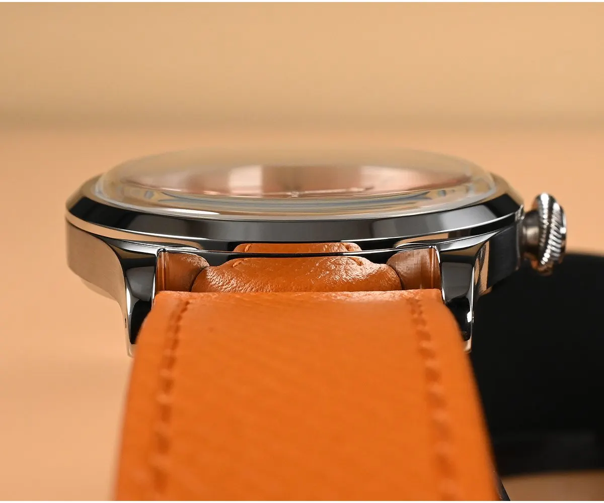 Montre San Martin 6004 Quartz 38 mm – Saumon