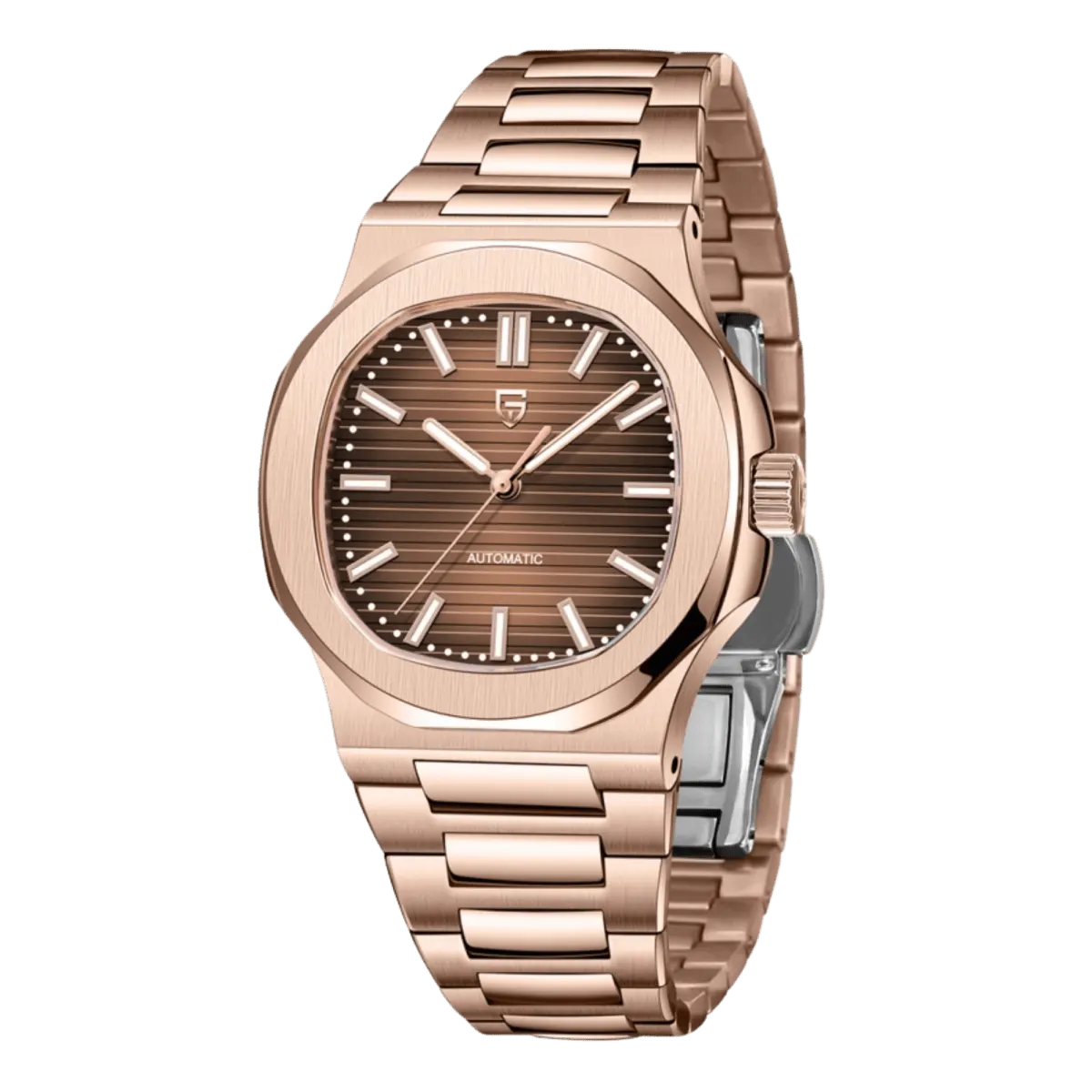 Montre Pagani Design PD-1728 Automatique 40 mm – Rose or marron