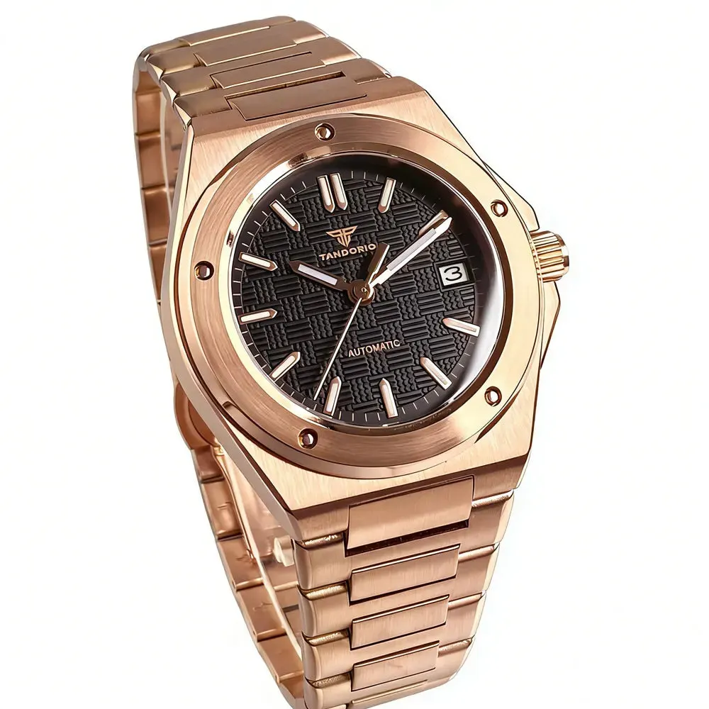 Montre Tandorio TD331Z Automatique 40 mm – Or rose