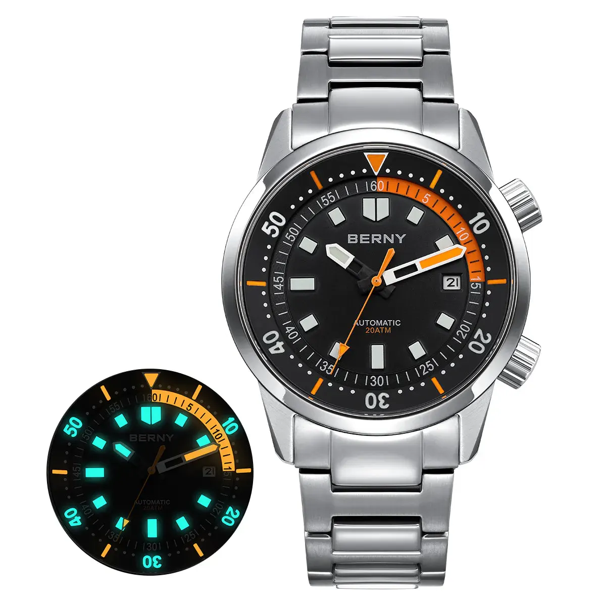 Montre Berny AM439MS Automatique – Noir