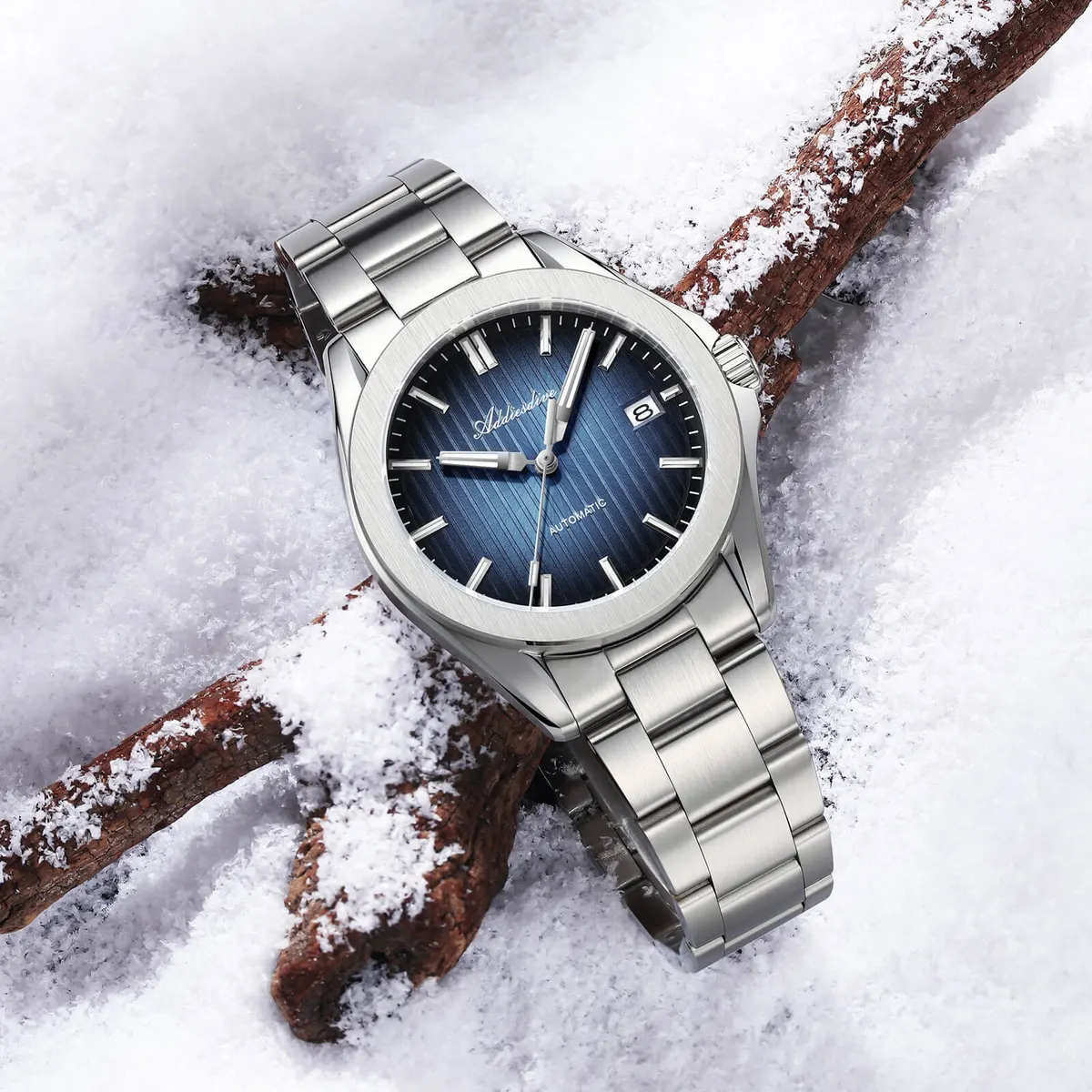 Montre Addiesdive AD2080 – Bleu / NH35