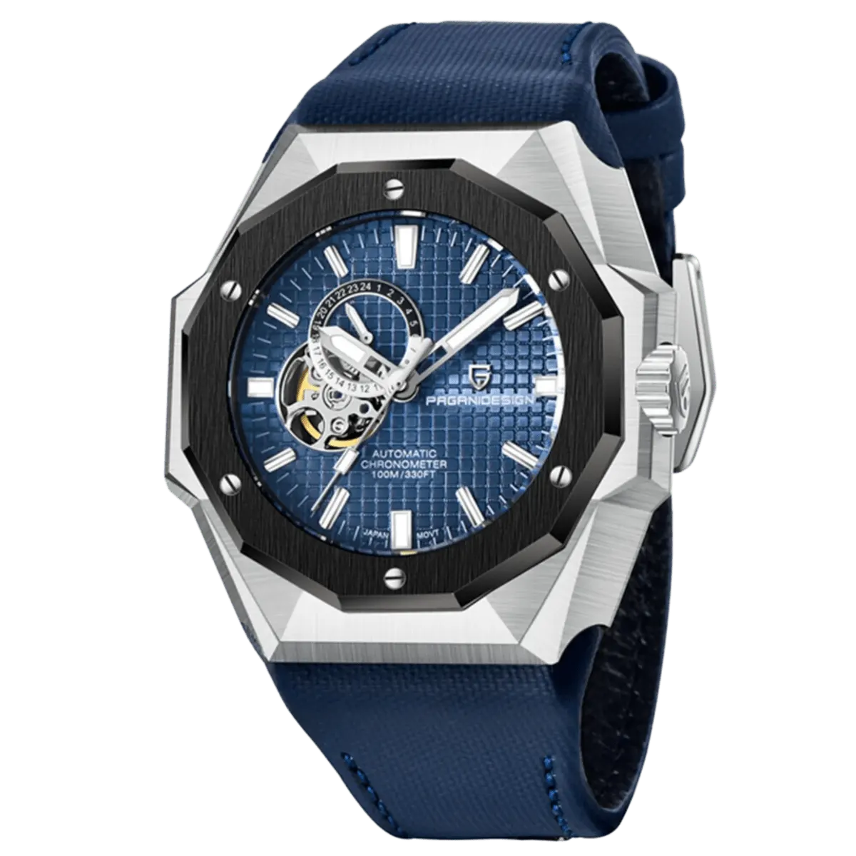 Montre Pagani Design PD-YS010 Automatique 50 mm – Noir bleu