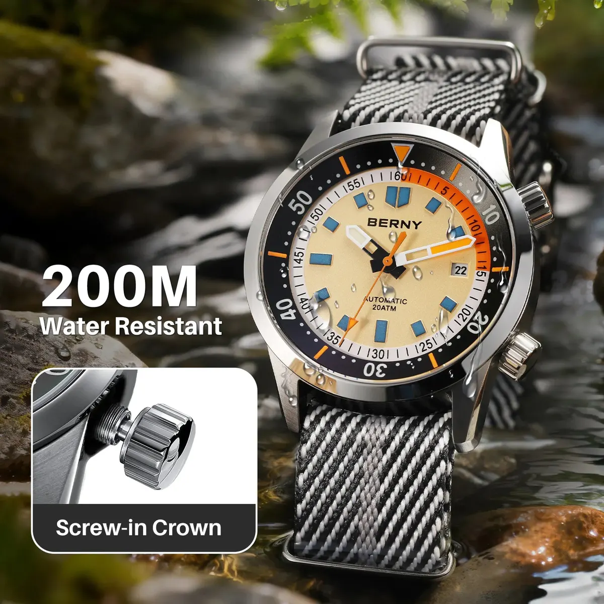 Montre Berny AM439MNY – Jaune