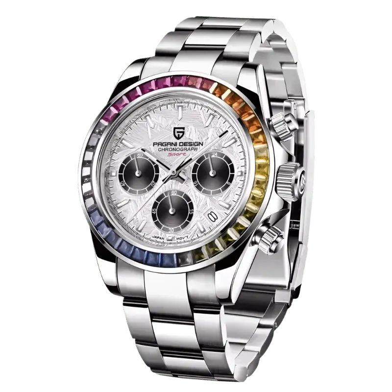 Montre Pagani Design PD-1644 Méca-quartz 40 mm – Météorite