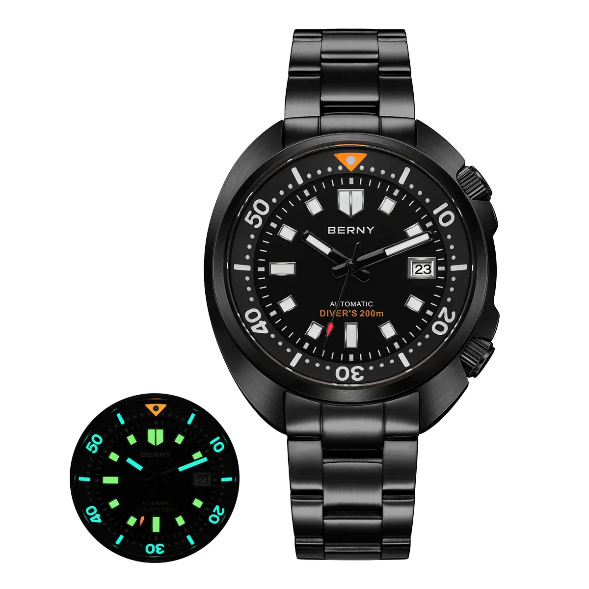 Montre Berny AM1970MS-BLK Automatique – Noir