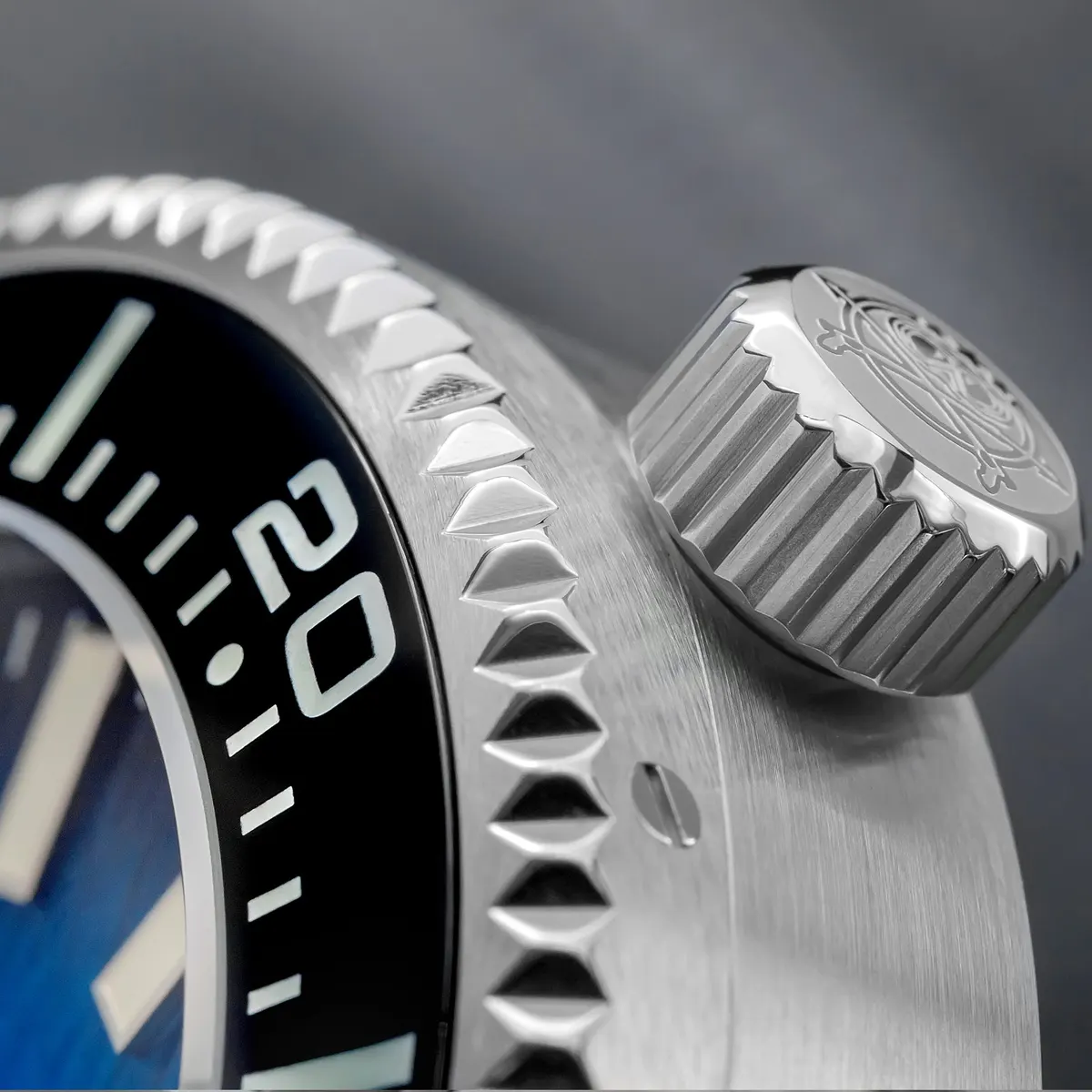 Montre Addiesdive AD2069 Automatique 46 mm – Bleu / 8215