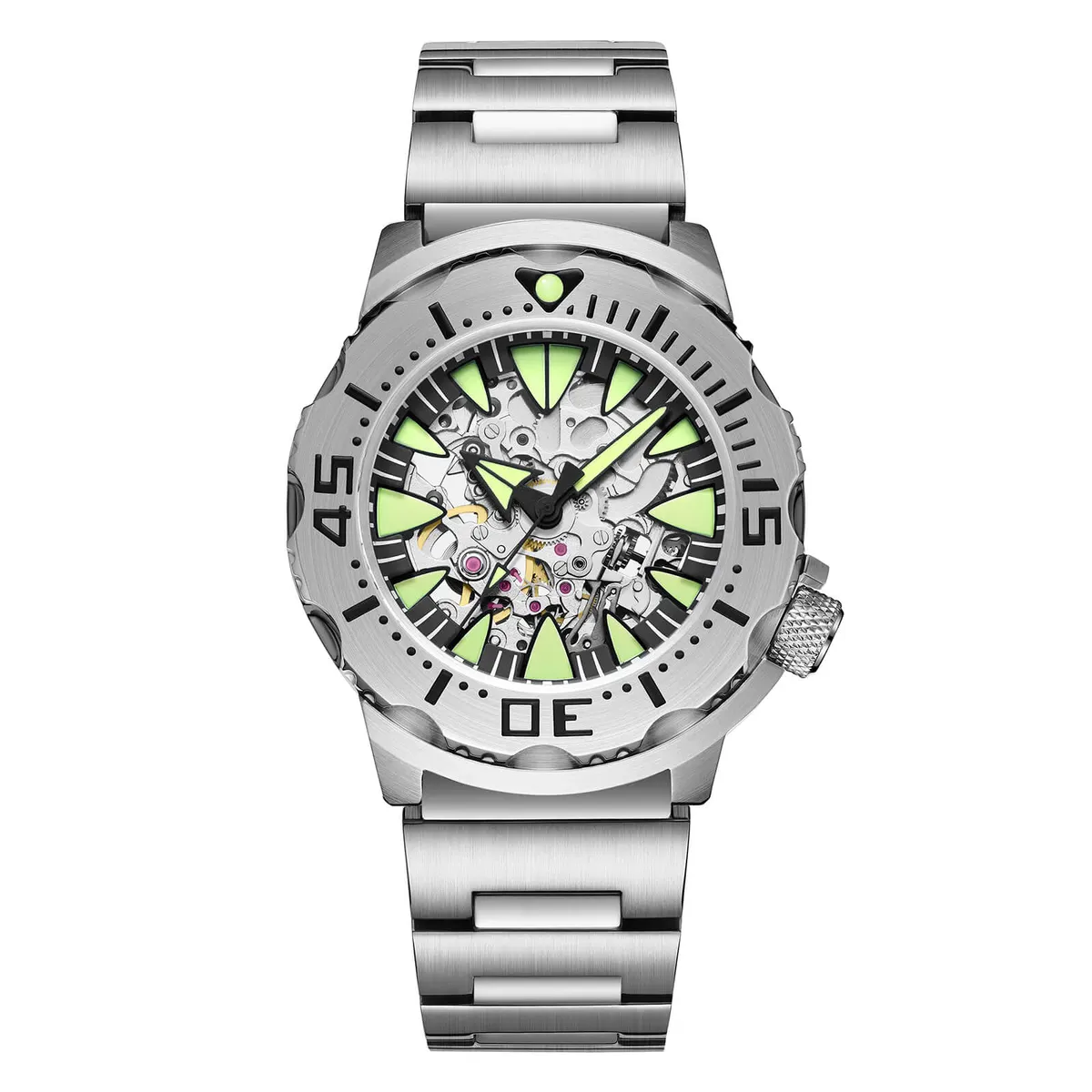 Montre Addiesdive AD2103 Automatique 42 mm – Cadran noir