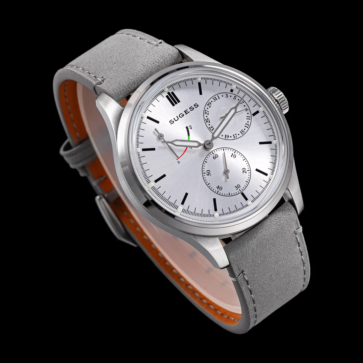 Montre Sugess S458 – Cadran argent