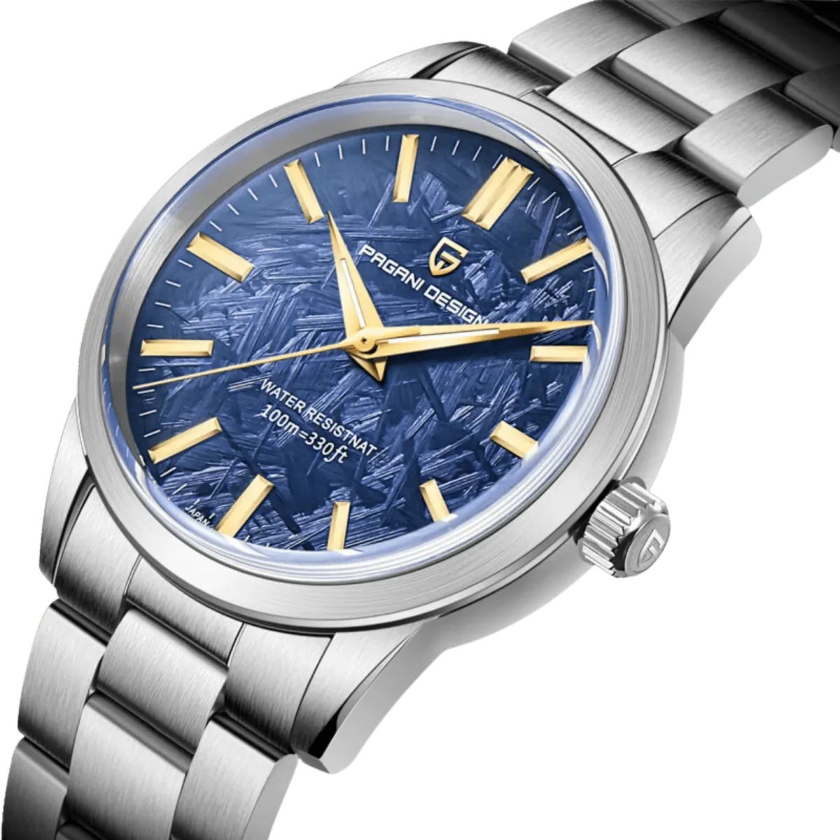 Montre Pagani Design Quartz 40 mm – Bleu