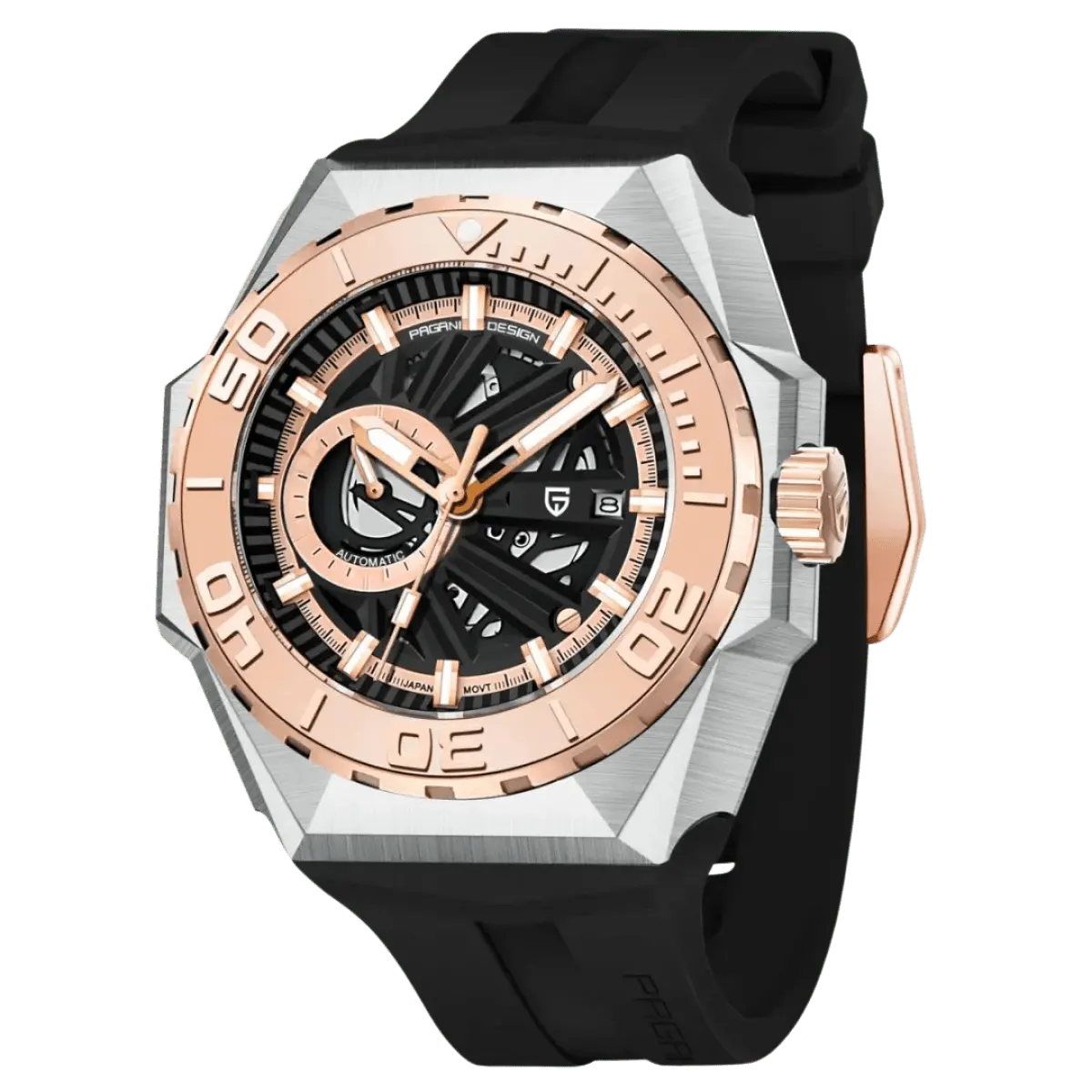 Montre Pagani Design PD-YS007 – Or rose