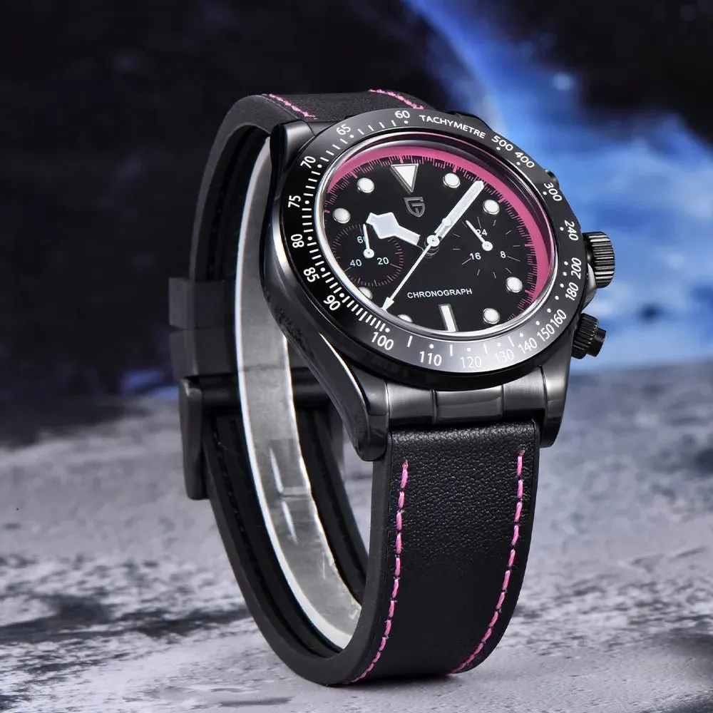 Montre Pagani Design Méca-quartz 39,5 mm – Bleu