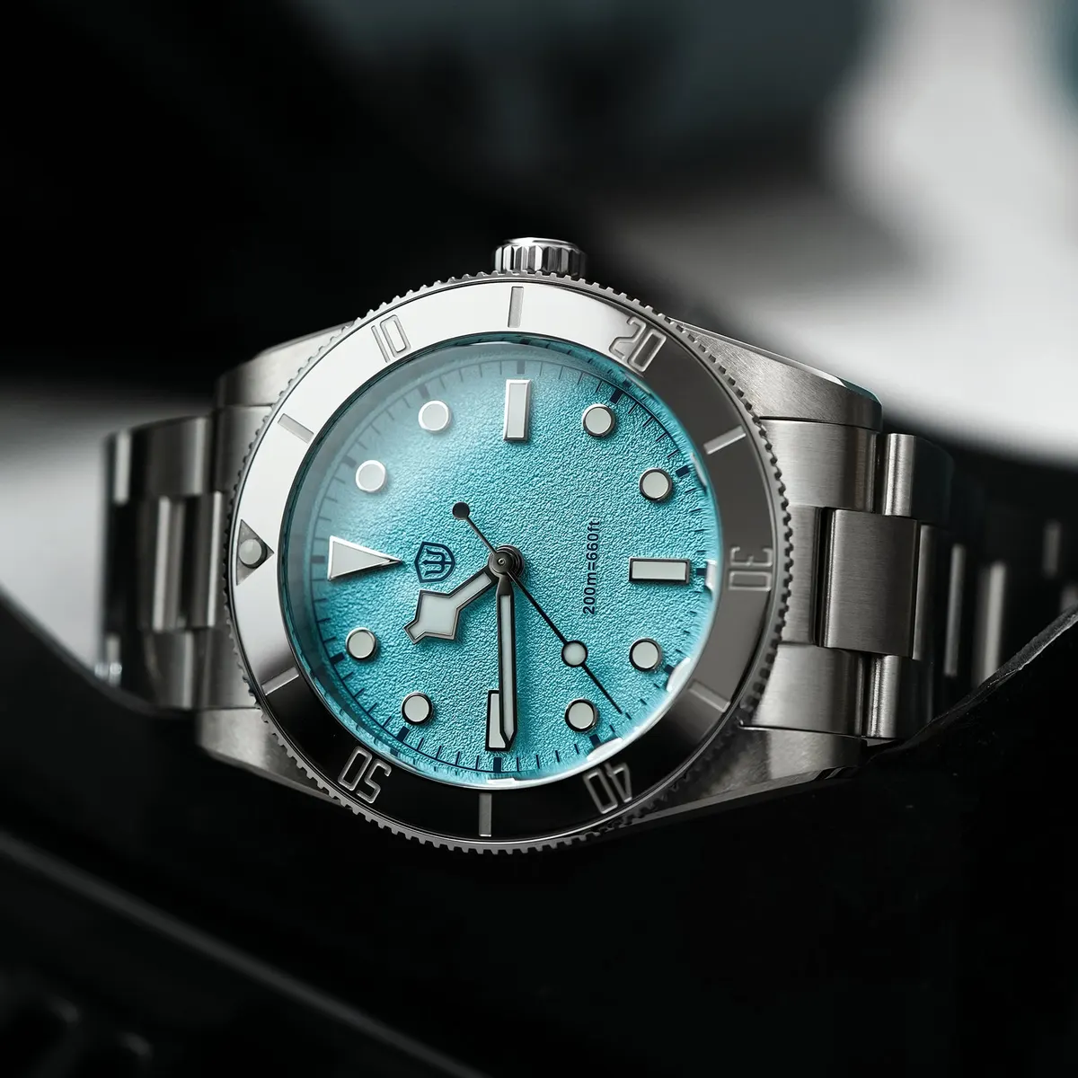 Montre Watchdives WD7922 Quartz 37 mm – Bleu clair