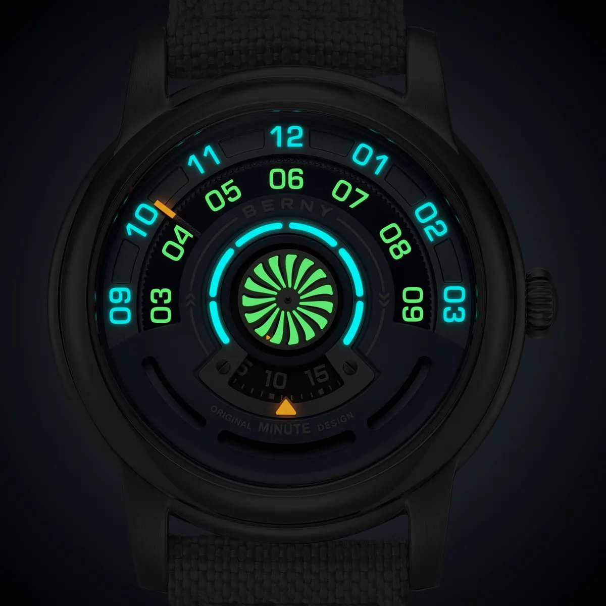 Montre Berny AM160L – Bleu clair