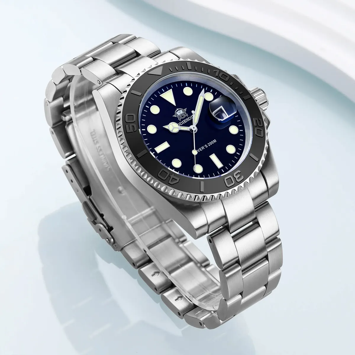 Montre Addiesdive Quartz 41 mm – Argent