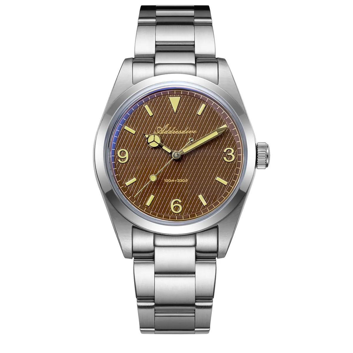 Montre Addiesdive AD2096 Quartz 36 mm – Marron