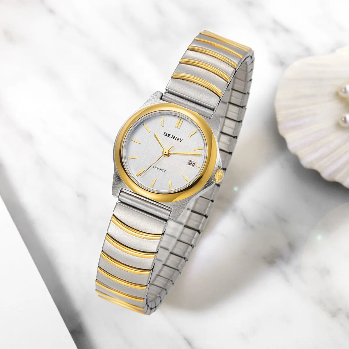 Montre Berny 2167L Quartz – Blanc