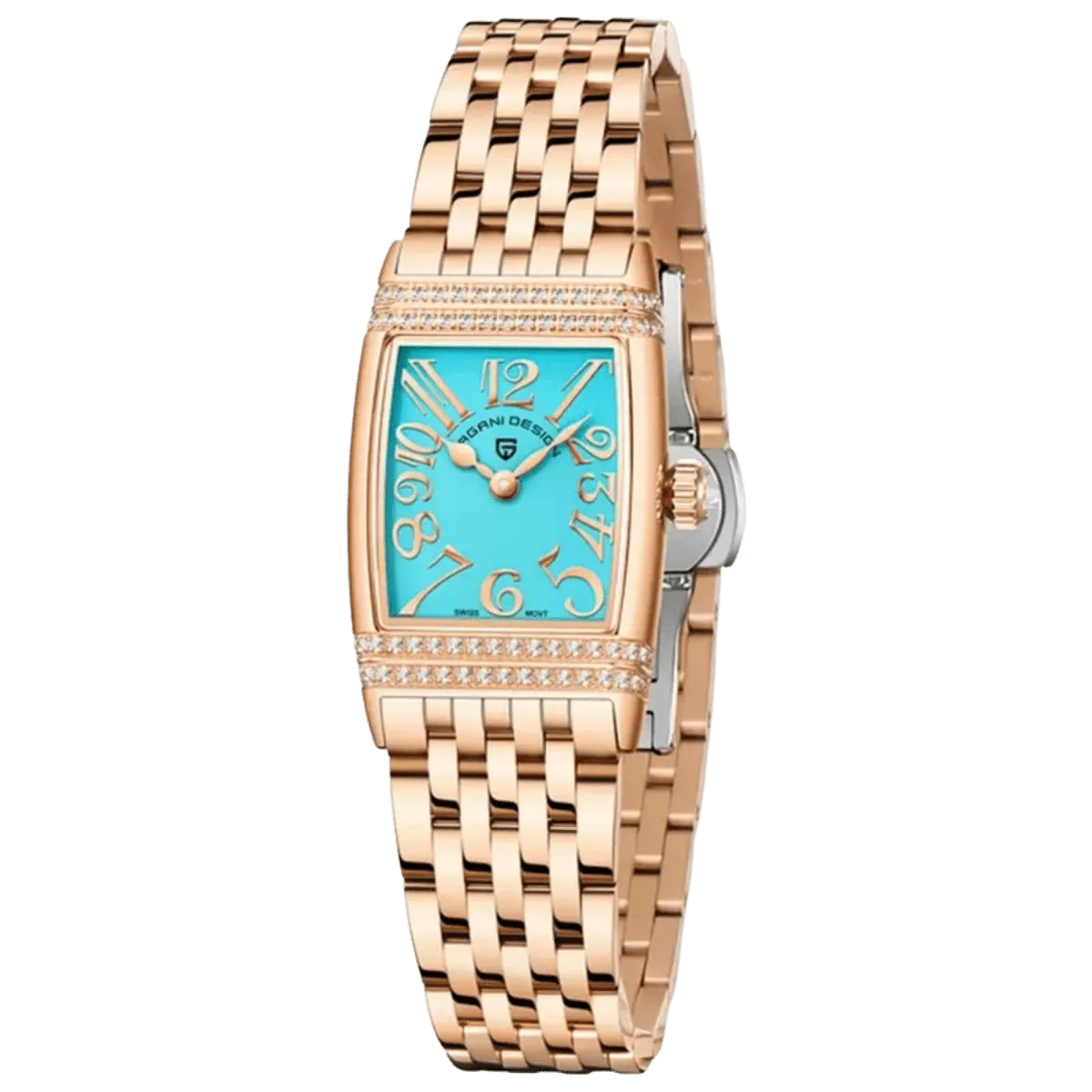 Montre Pagani Design PD-1737 Quartz 22 mm – Bleu / Or