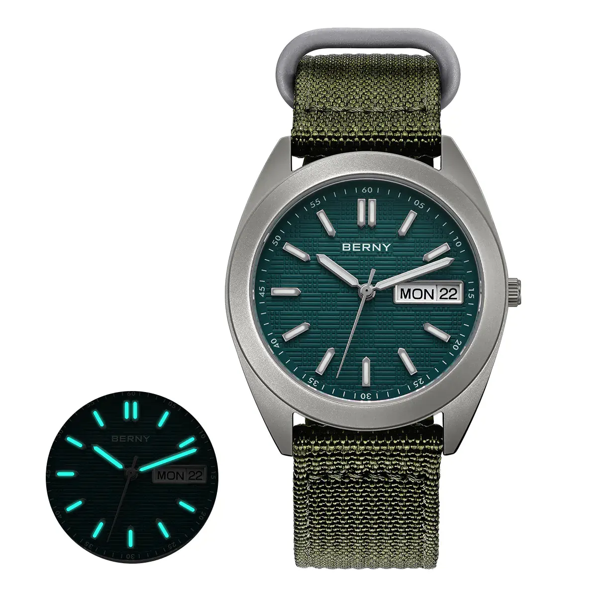 Montre Berny T2597M – Vert